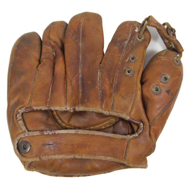 Glove, Softball, Goldsmith, SPECIAL SERVICES U.S. ARMY