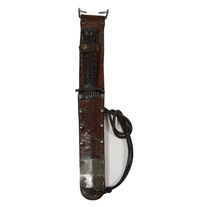 Knife, Trench, USM3 CAMILLUS, on Blade, with Scabbard, USM6, BARWOOD 1943