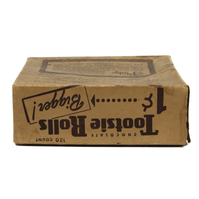 Box, Chocolate Candy, Tootsie, Empty