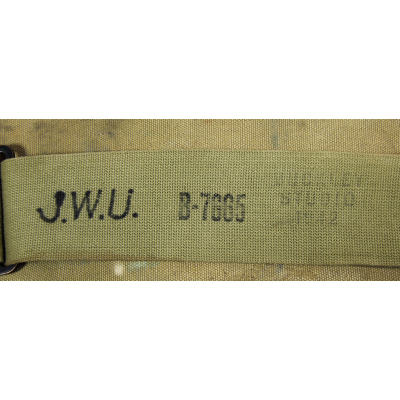 Bag, Field, M-1936, LUCE MANUFACTURING CO. 1942, Lt. Col. John Ulery, 10th Mountain Division, Italy