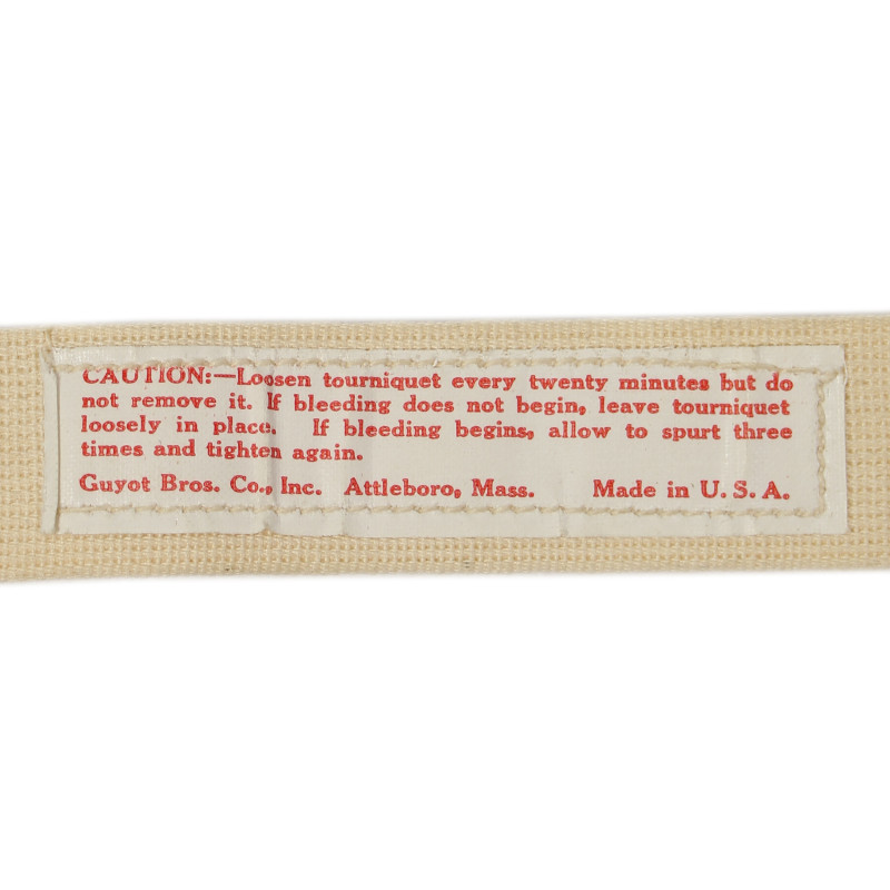 Garrot, US Army, Guyot Bros. Co., Inc., Medical Item No. 93780