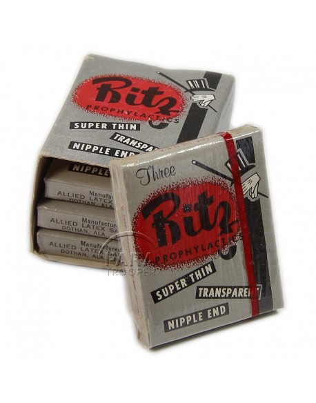 Boite complète de préservatifs, Ritz Boite complète de préservatifs, Ritz