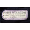 Veste de service, officier, US Navy, WAVES, nominative