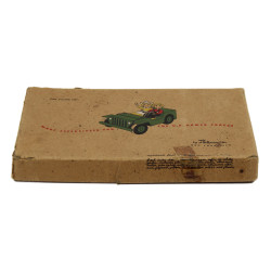 Box, Chocolate Candy, Blum's, Made Exclusively For The U.S. Armed Foces, Empty