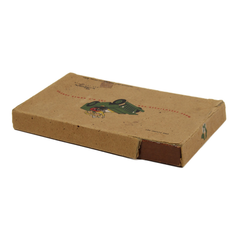 Box, Chocolate Candy, Blum's, Made Exclusively For The U.S. Armed Foces, Empty