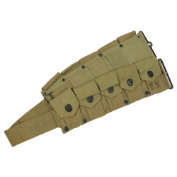 Ceinturon cartouchière M1 Garand, BURLINGTON MILLS INC. 1942