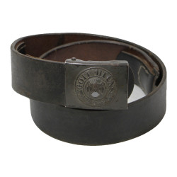 Ceinturon Wehrmacht, Heer, 1942, boucle en acier peint