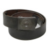 Belt, Wehrmacht, Heer, 1942, Painted-Steel Buckle