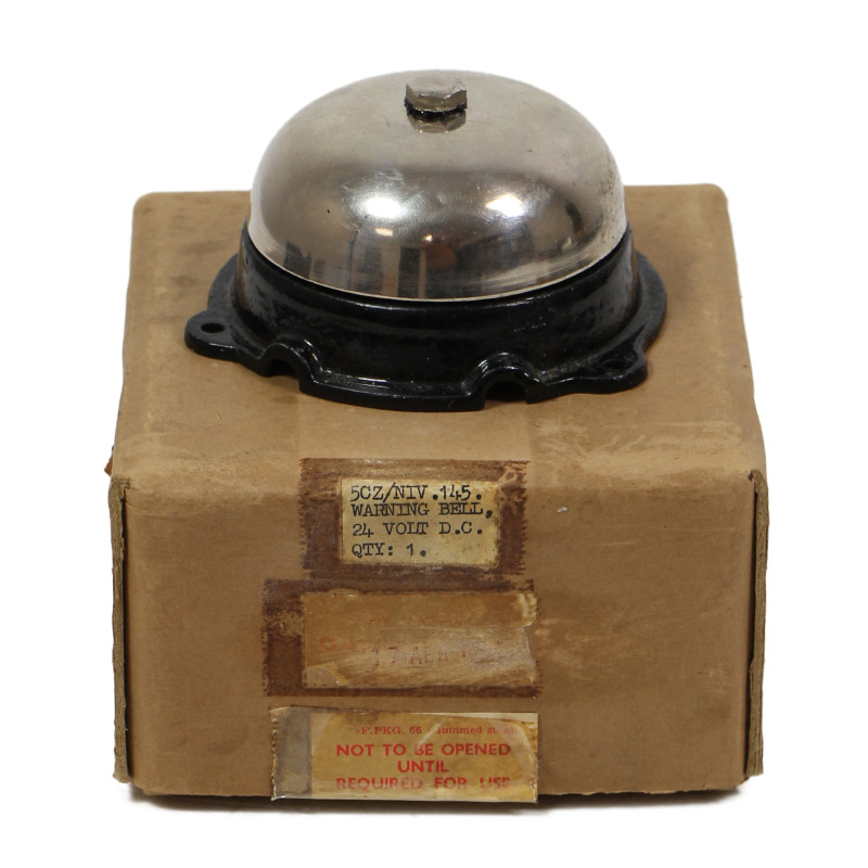Bell, Alarm, 24-Volt, USAAF, in Box