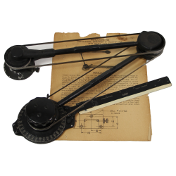 Protractor, Navigation, No. 6 M/24, VARD, USAAF