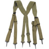 Suspenders, Belt, M-1936, HINSON MFG. CO. 1942, Laundry Number