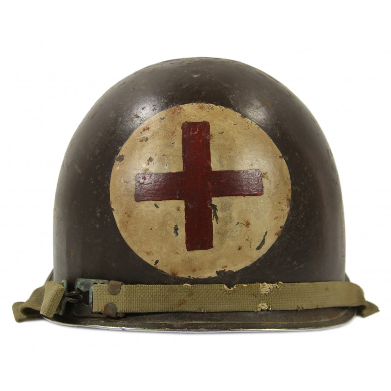 Helmet, M1, Medic, 1 Red Cross panel