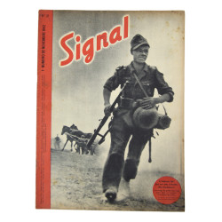 Magazine, Signal, No. 1, November 1942, French Edition