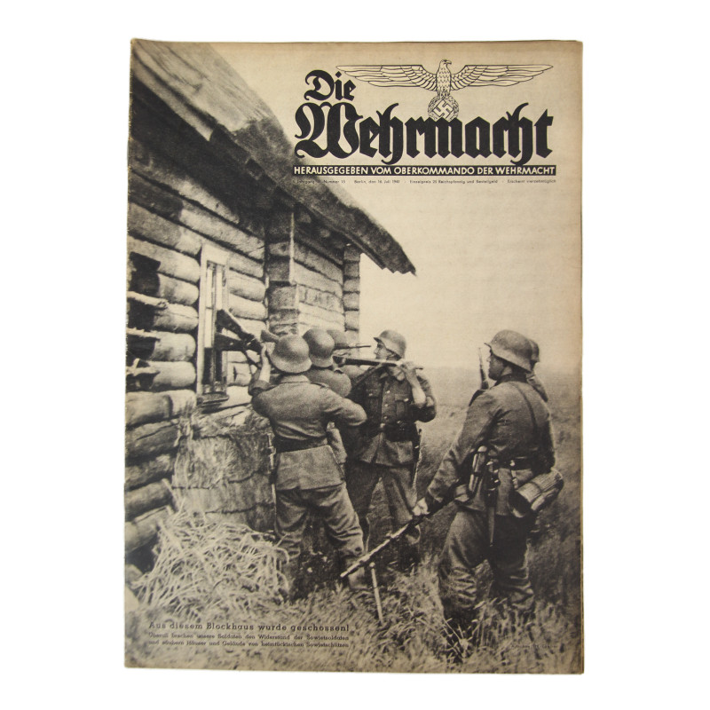 Magazine, Die Wehrmacht, 16 juillet 1941