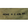 Bucket, Watering, Canvas, ACME P.E. CO. 1943
