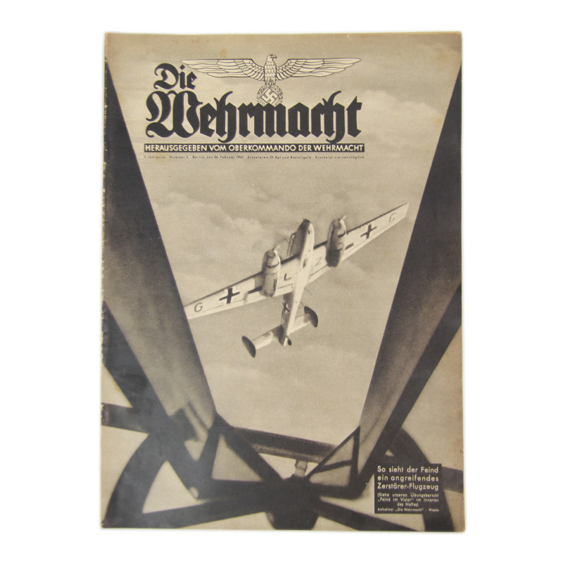 Magazine, Die Wehrmacht, 26 février 1941