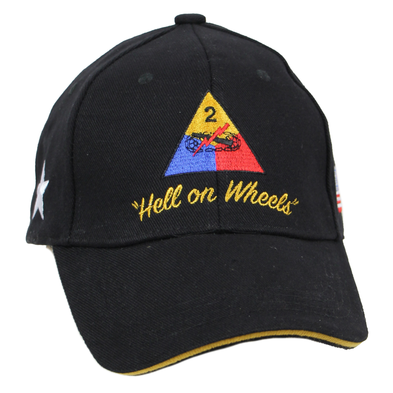 Casquette, 2nd Armored Division, Hell an Wheels