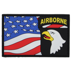 Insigne, 101st Airborne Division drapeau, PVC 3D