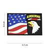 Insigne, 101st Airborne Division drapeau, PVC 3D