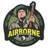 Insigne, 101st Airborne Division soldat, PVC 3D