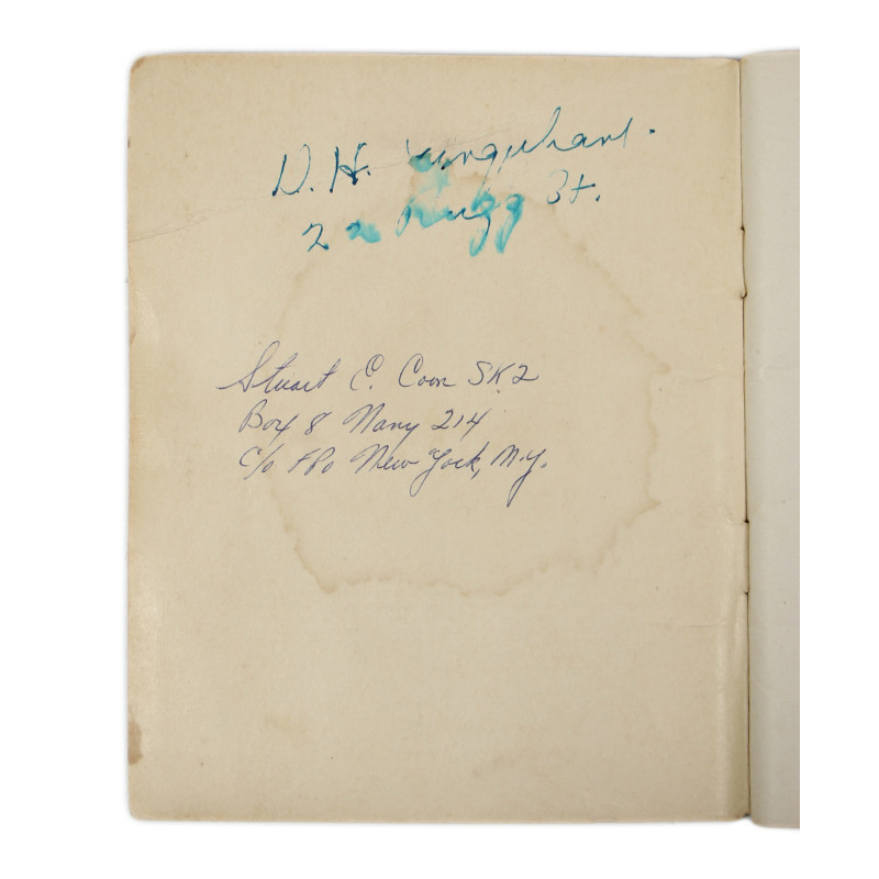 Booklet, French Phrase Book, TM 30-602, September 28, 1943