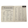 Livret, French Phrase Book, TM 30-602, 28 septembre 1943