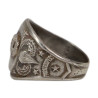 Ring, Sterling Silver, Paratroopers, US Army, KINNEY