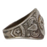 Ring, Sterling Silver, Paratroopers, US Army, KINNEY