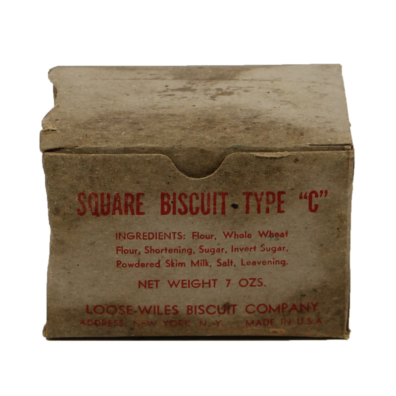 Pack, Biscuit, Type "C", Ration, Ten-in-One