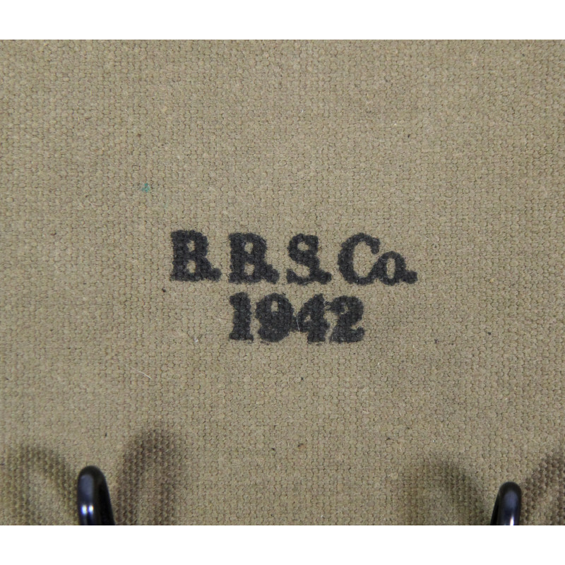 Étui de pelle en T, M-1910, B.B.S. CO. 1942, Mountain Troops, état neuf