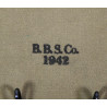 Étui de pelle en T, M-1910, B.B.S. CO. 1942, Mountain Troops, état neuf