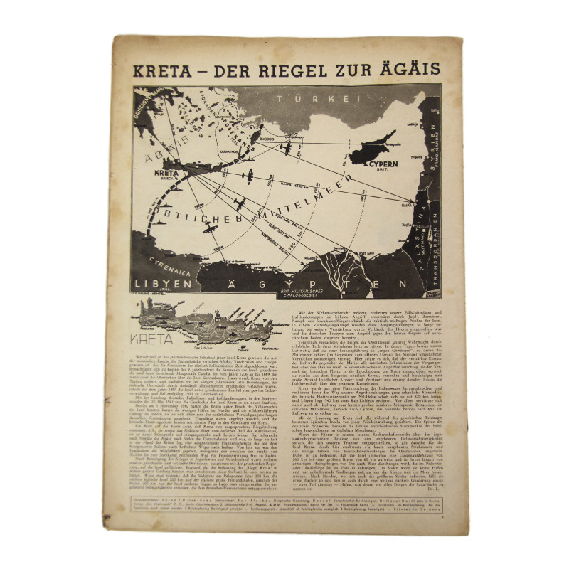 Magazine, Die Wehrmacht, 4 juin 1941