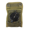 Compass, Marching, W.& L.E. GURLEY, Named, with Canvas Pouch, Impregnated