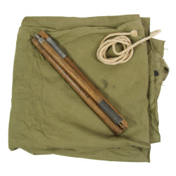 Demi-toile de tente, 1er type, US Army, H.P. LAU CO. 1942