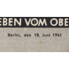 Magazine, Die Wehrmacht, June 18, 1941