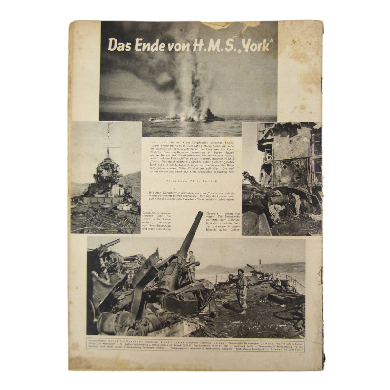 Magazine, Die Wehrmacht, 18 juin 1941