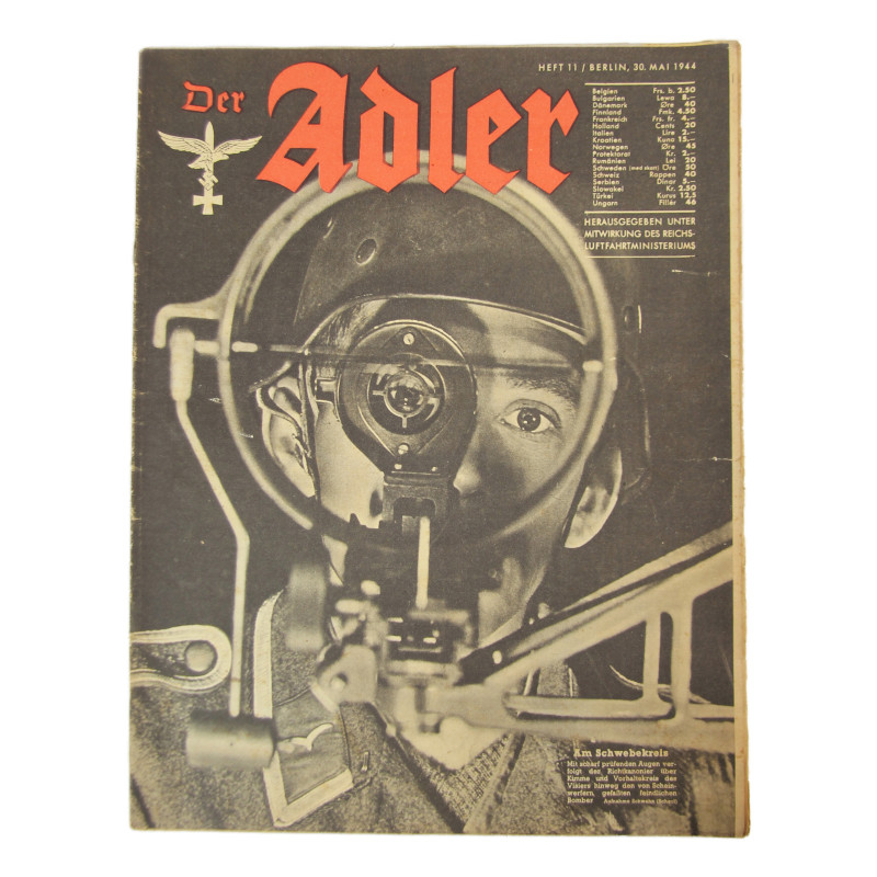 Magazine, Der Adler, 30 mai 1944, édition allemande