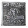 Plate, Aircraft, DC-3A, 1940