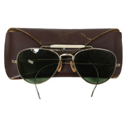 Lunettes de soleil, Army Air Force Type, avec étui