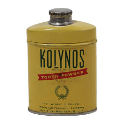 Dentifrice en poudre, KOLYNOS, plein