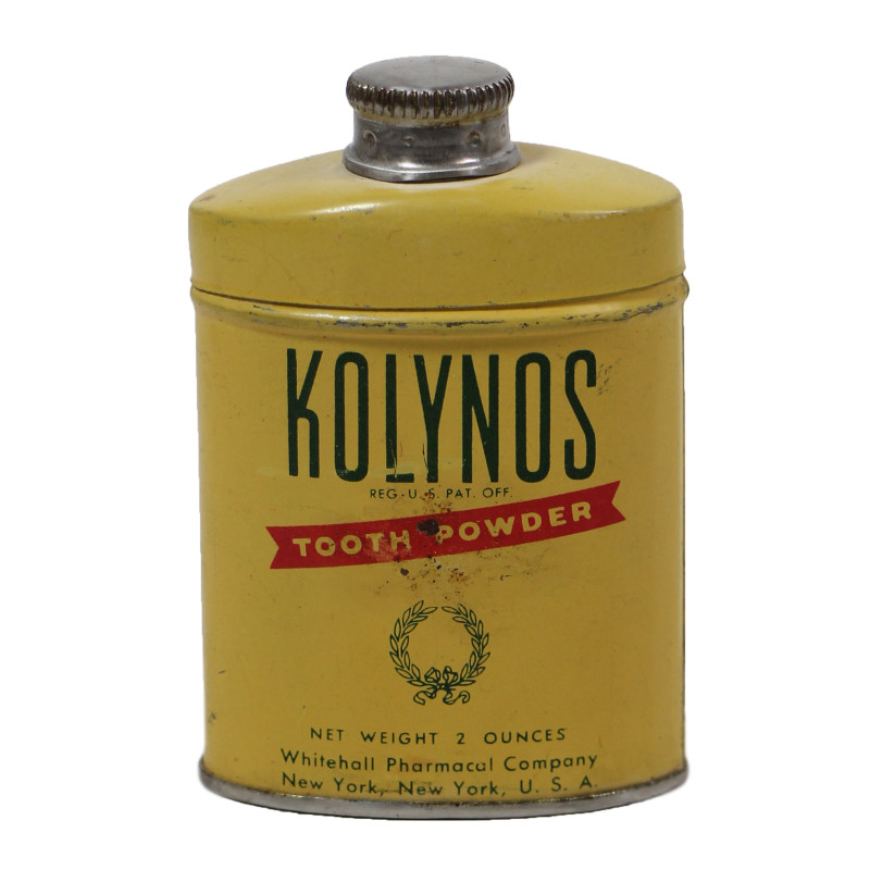 Powder, Tooth, KOLYNOS, Full