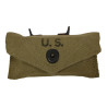 Pouch, First-Aid, M-1924, B.A.B. CO. 1942, with First-Aid Packet, Carlisle