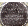 Montre, Type A-11, BULOVA WATCH CO., USAAF, 1943