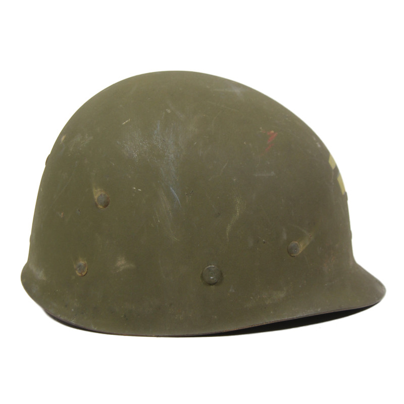 Helmet, M1, Fixed Loops, FIRESTONE Liner, US Navy, Lieutenant (J.G.)