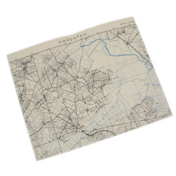 Carte alliée, CARENTAN, Edition of June 1943, Sheet No. 31/18 S.E.