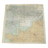 Map, Escape, Silk, A/B, France, 1943, RAF & USAAF