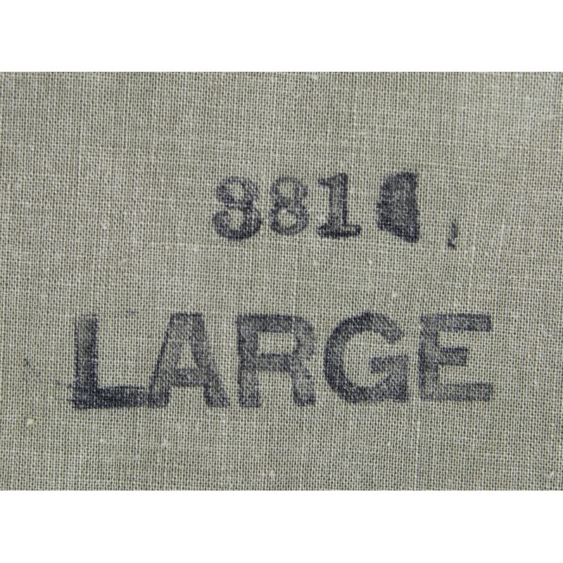 Parka de pluie US Navy, à crochets, Large, S1c Kenneth Adams, US Coast Guard