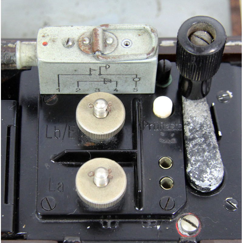 Téléphone de campagne allemand, Feldfernsprecher 33, 1940, Kriegsmarine
