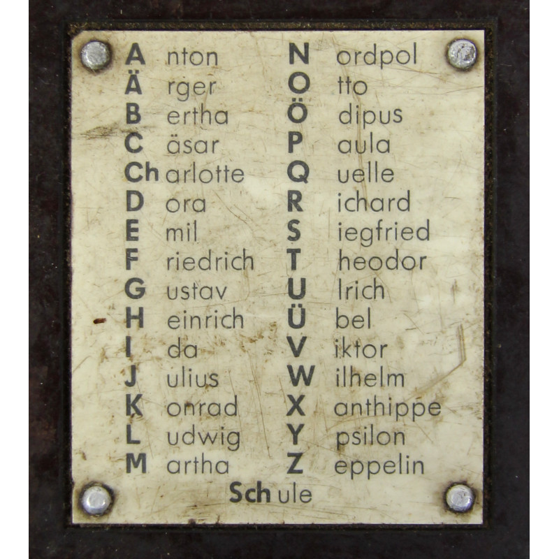 Téléphone de campagne allemand, Feldfernsprecher 33, 1940, Kriegsmarine