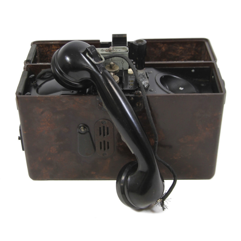 Téléphone de campagne allemand, Feldfernsprecher 33, 1940, Kriegsmarine